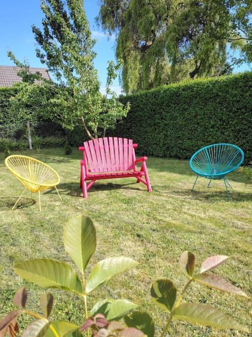 Le Jardin Des Lacs Gite Nature Et Spa Ardres Buitenkant foto